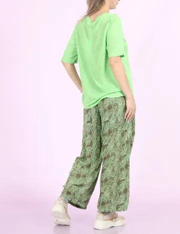 Pantaloni Noisy May, verde Verde