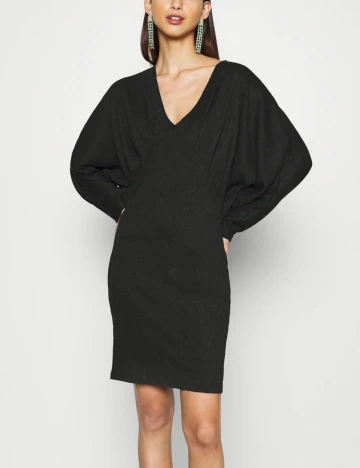 Rochie Scurta Object, negru Negru