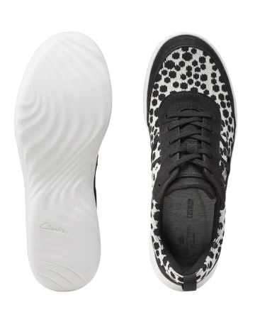 Adidasi Clarks, negru Negru