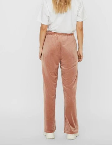 Pantaloni Vero Moda, roz pudra