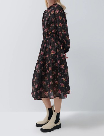 Rochie medie House Brand, negru