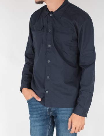 Camasa Selected, bleumarin