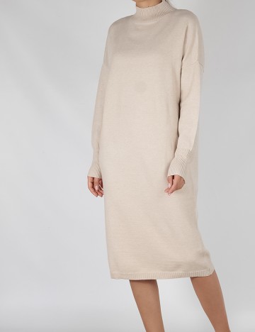 Rochie medie Reserved, crem, M