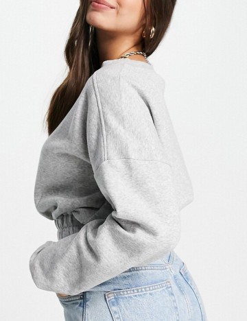 Bluza Pieces, gri