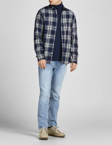 Blugi Jack&Jones, albastru Albastru