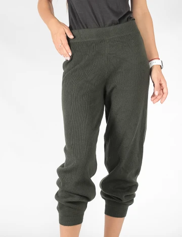 Pantaloni Pieces, verde