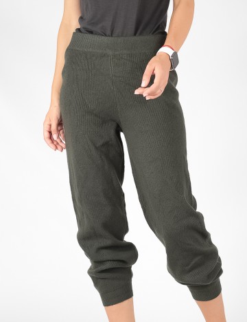 Pantaloni Pieces, verde