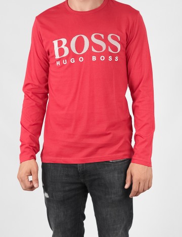 Bluza Hugo Boss, rosu