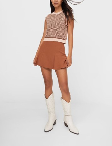 Fusta Stradivarius, maro, 38