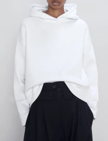 Hanorac Zara, alb