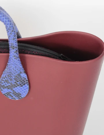 Geanta O Bag, visiniu Rosu