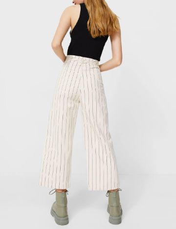 Pantaloni Stradivarius, crem