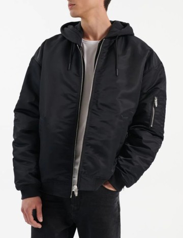 Geaca House Brand, negru