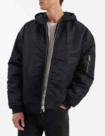 Geaca House Brand, negru