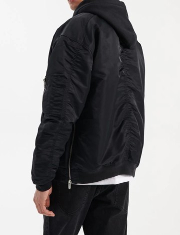 Geaca House Brand, negru