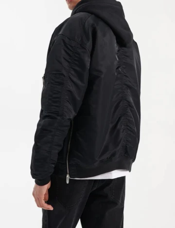 Geaca House Brand, negru