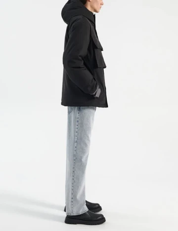 Geaca House Brand, negru