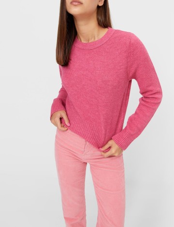 Pulover Stradivarius, roz