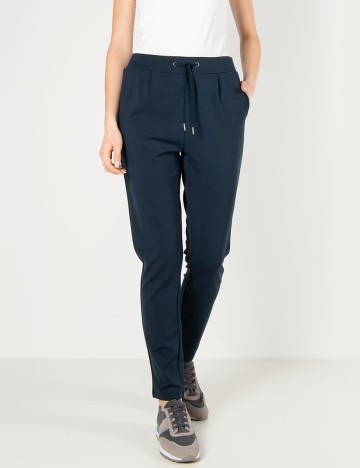 
						Pantaloni Vila, bleumarin