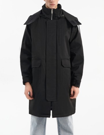 Geaca House Brand, negru