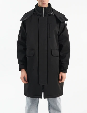Geaca House Brand, negru