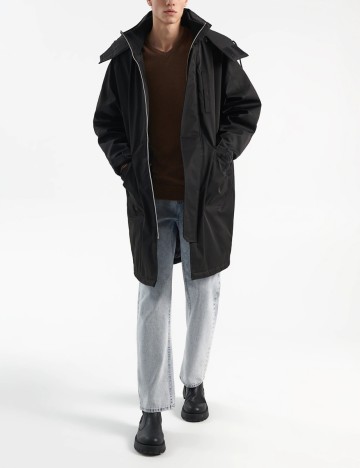 Geaca House Brand, negru