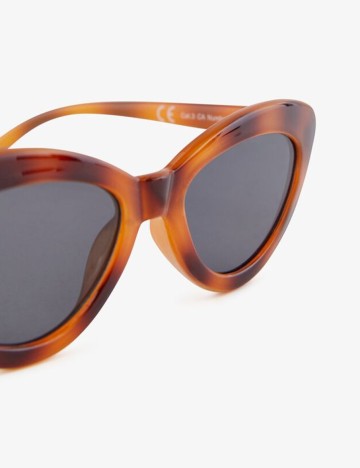 Ochelari de soare Pieces, maro