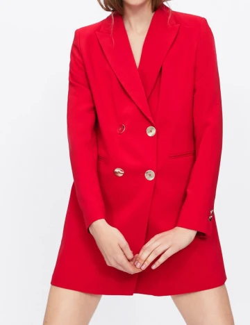 Sacou Zara, rosu