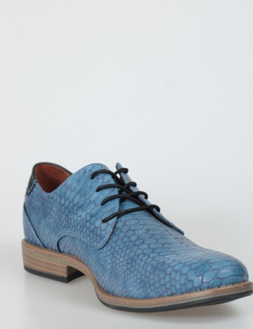 Pantofi Checker by Bristol, albastru