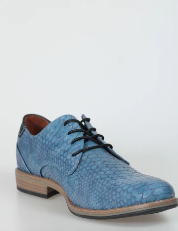 Pantofi Checker by Bristol, albastru