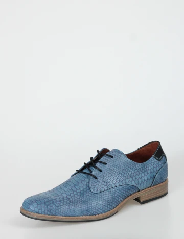 Pantofi Checker by Bristol, albastru