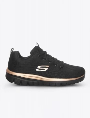 Adidasi SKECHERS, negru