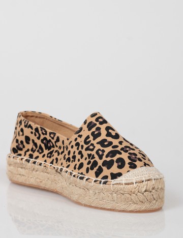 Espadrile Trend One Young, animal print