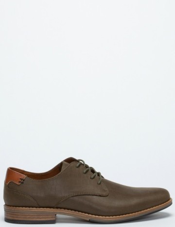 Pantofi Checker by Bristol, kaki