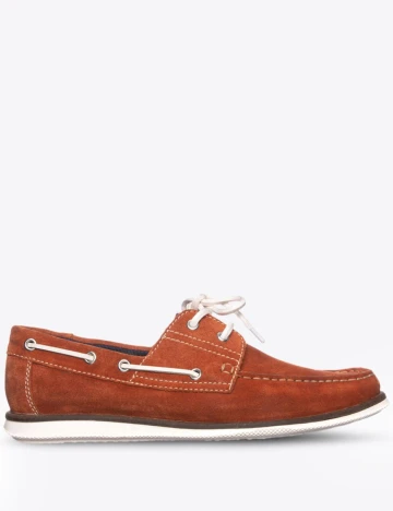 Mocasini Excellent, maro