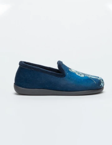 Papuci de casa Cosyline, bleumarin