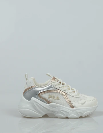 Adidasi Fila, crem