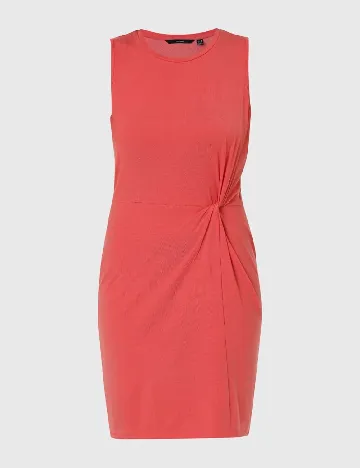 Rochie scurta Vero Moda, corai Roz