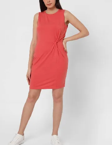 Rochie scurta Vero Moda, corai Roz