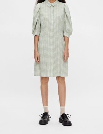 Rochie scurta Object, verde