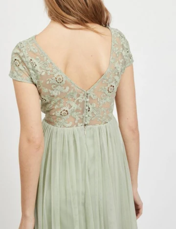 Rochie lunga Vila, verde Verde