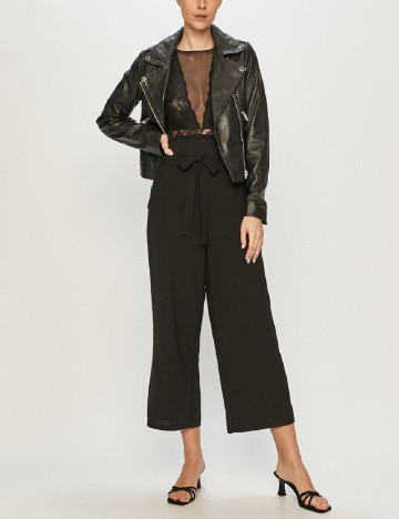 Pantaloni Pieces, negru