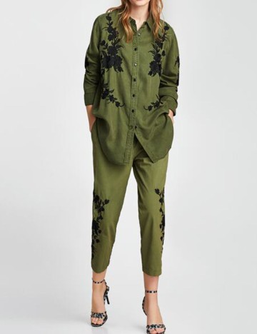 Camasa Zara, verde