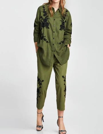 Camasa Zara, verde