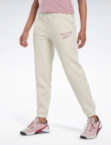 Pantaloni Reebok, crem