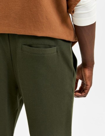 Pantaloni Selected, verde