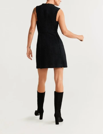 Rochie scurta Mango, negru