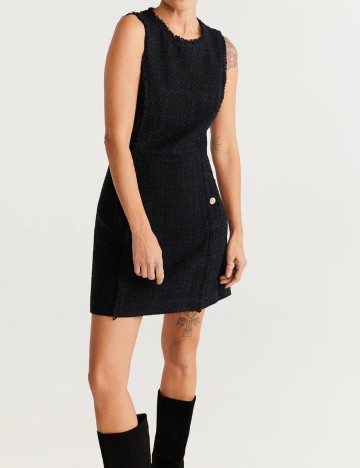 Rochie scurta Mango, negru