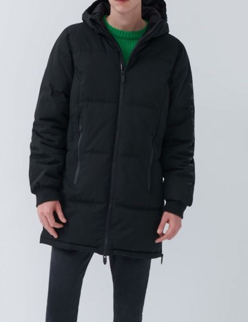 Geaca House Brand, negru