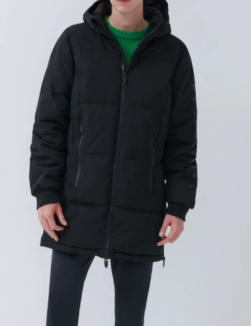 Geaca House Brand, negru